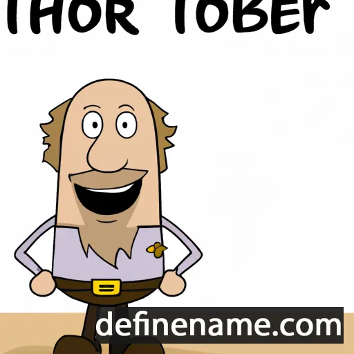 cartoon of the name Thorben