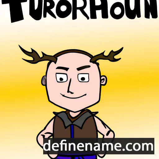 cartoon of the name Thorburn