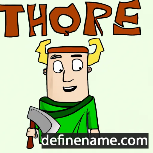 Thore cartoon