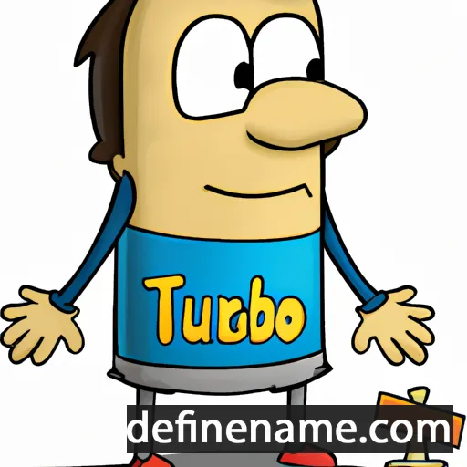 cartoon of the name Tiburcio