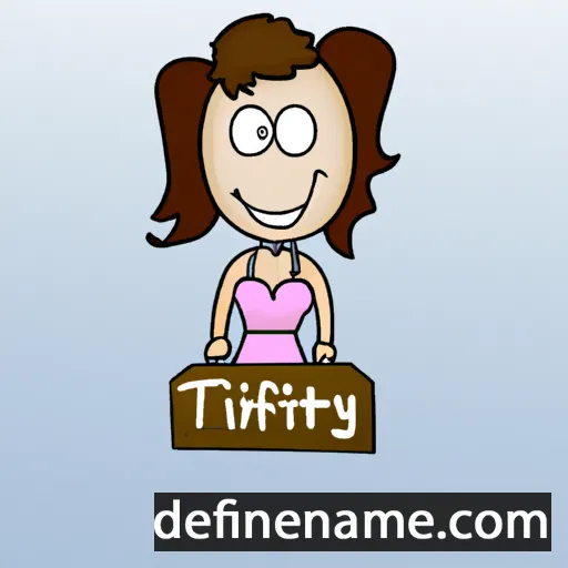 Tiffiny cartoon