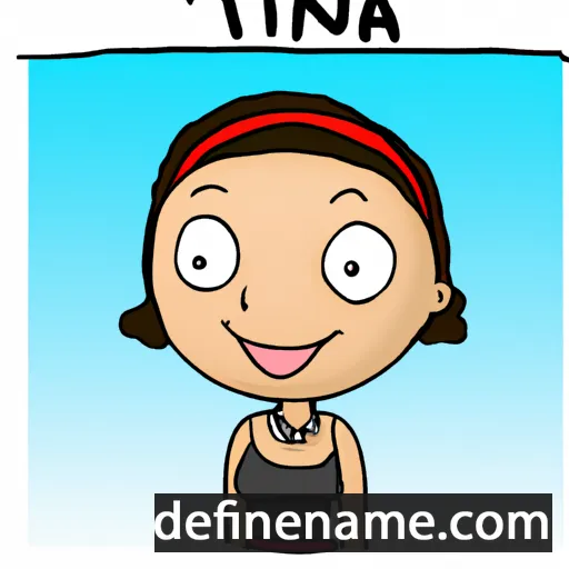 Tijana cartoon