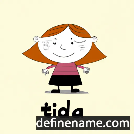 Tilda cartoon