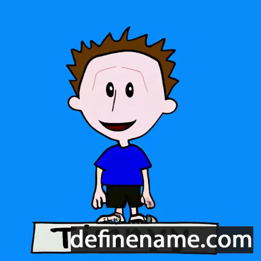 cartoon of the name Timmy