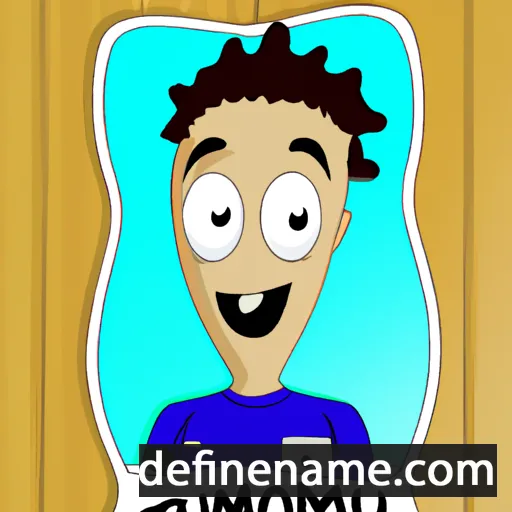 cartoon of the name Timour