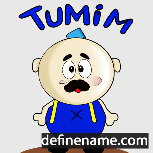 cartoon of the name Timuçin