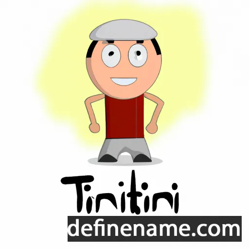 cartoon of the name Tinatini