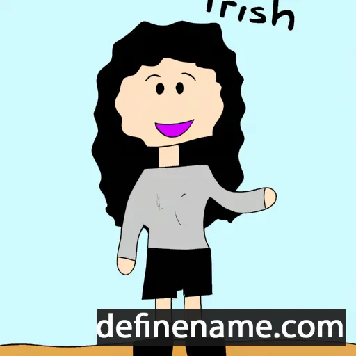 cartoon of the name Tirzah