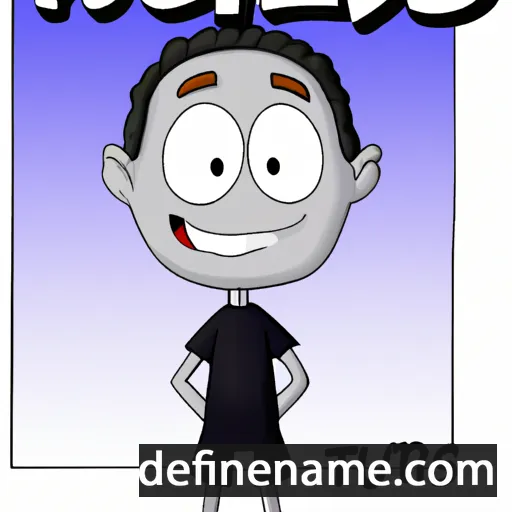 cartoon of the name Titus