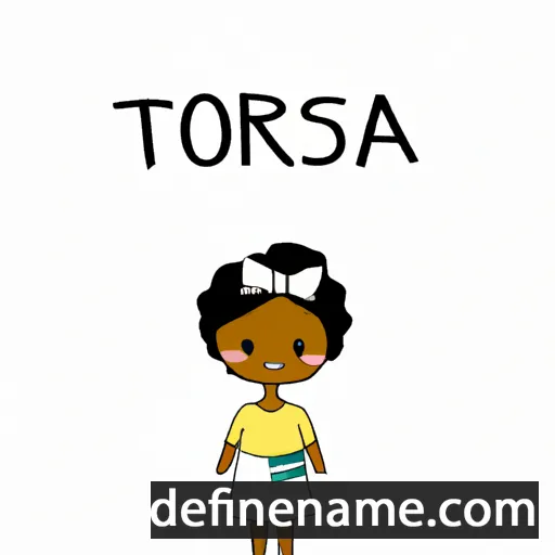 cartoon of the name Toiréasa