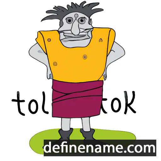 cartoon of the name Tollak