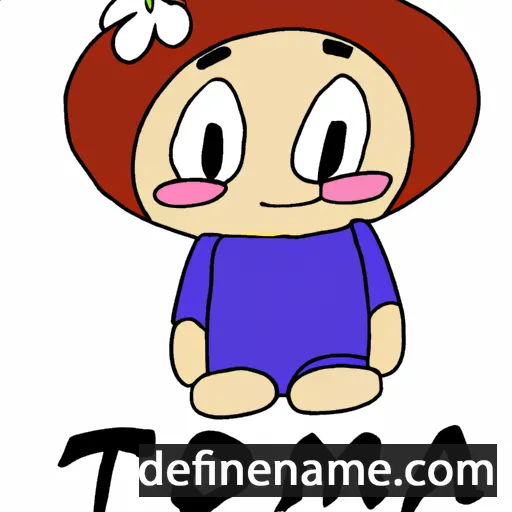 cartoon of the name Toma