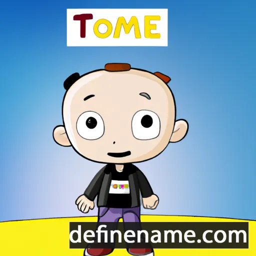 cartoon of the name Tommie