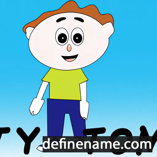 cartoon of the name Tommy