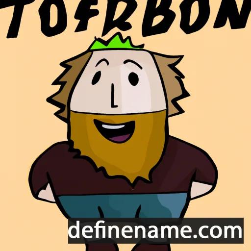 cartoon of the name Torbjörn