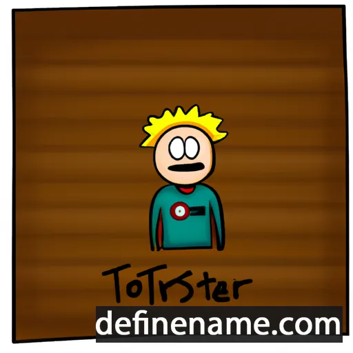 cartoon of the name Torsten