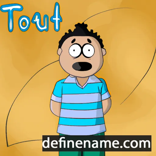 Toufik cartoon