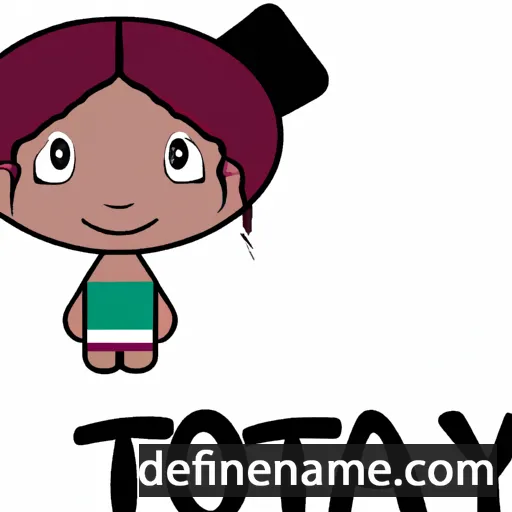 Toya cartoon