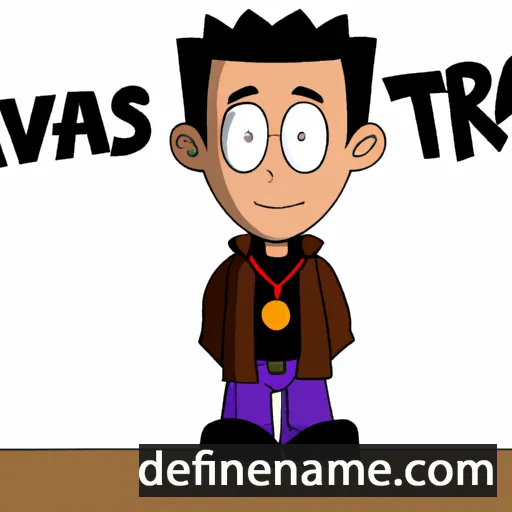 Travis cartoon