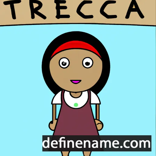 Trecia cartoon