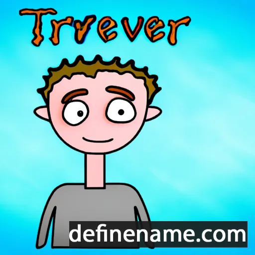 cartoon of the name Trevor