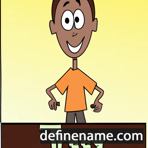 cartoon of the name Trey