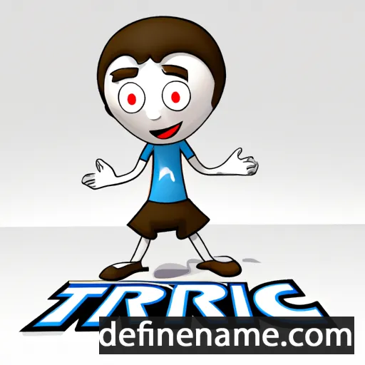 cartoon of the name Tri