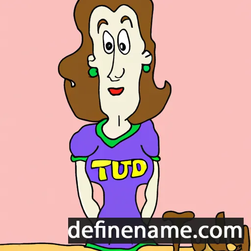 cartoon of the name Trudy