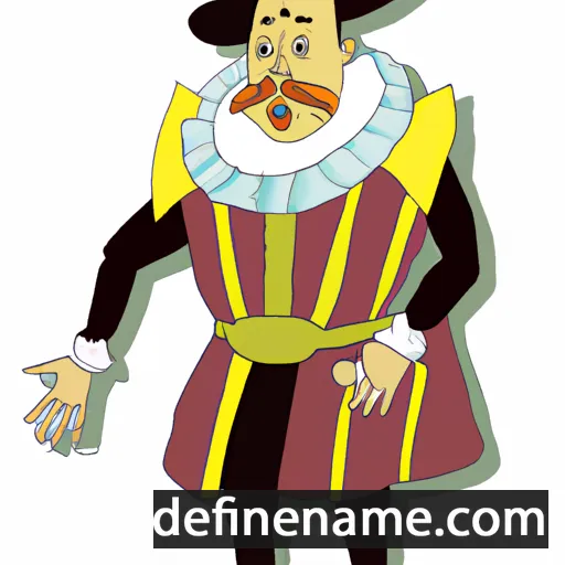 cartoon of the name Tudor