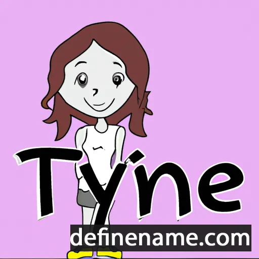 cartoon of the name Tyyne