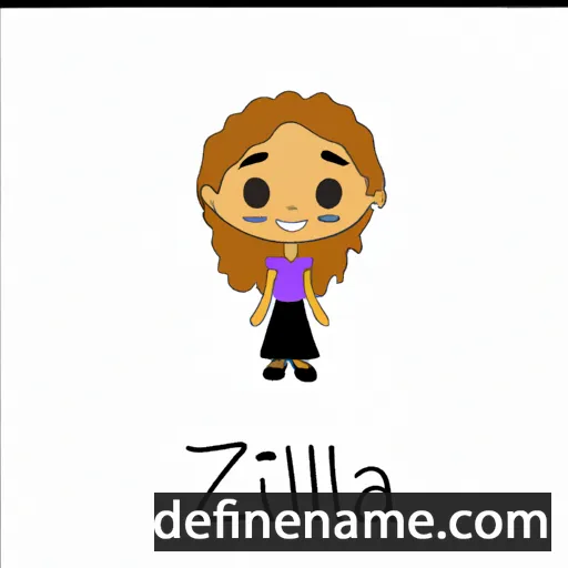 Tzila cartoon