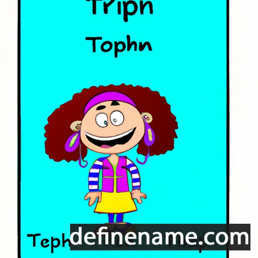 cartoon of the name Tzipporah