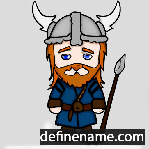 cartoon of the name Úlfr