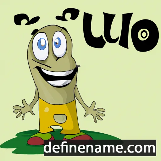 cartoon of the name Ülo