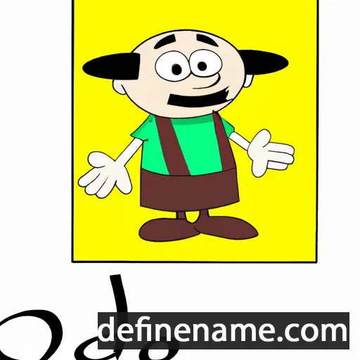 cartoon of the name Udo