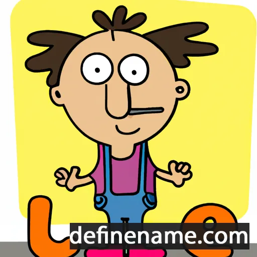 cartoon of the name Ueli