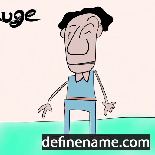 Ugène cartoon