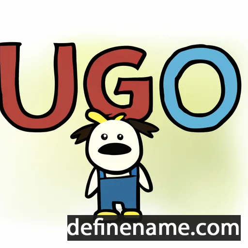 cartoon of the name Ugo