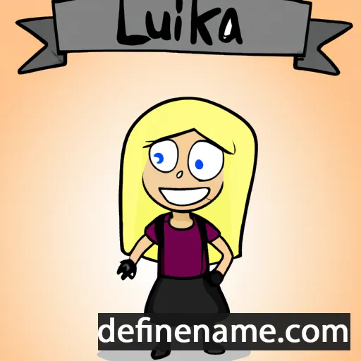 cartoon of the name Ulrika