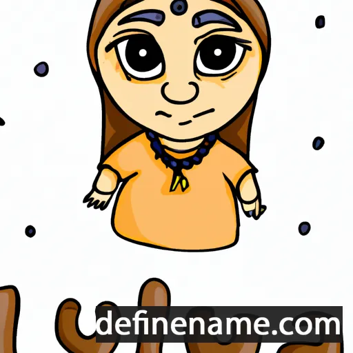 cartoon of the name Ulya