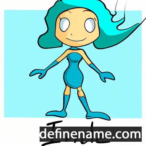 cartoon of the name Undine