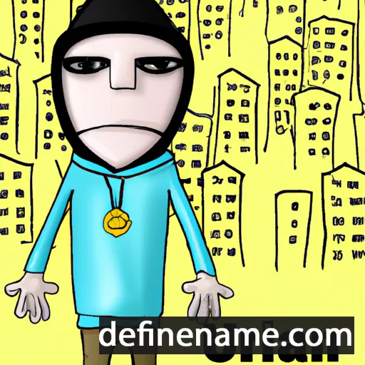 cartoon of the name Urban