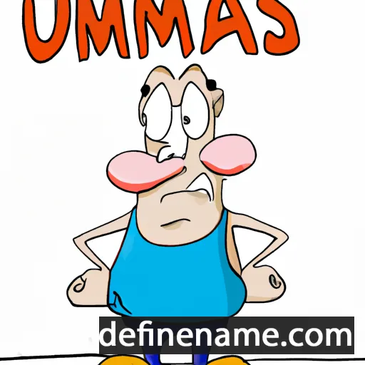 cartoon of the name Urmas