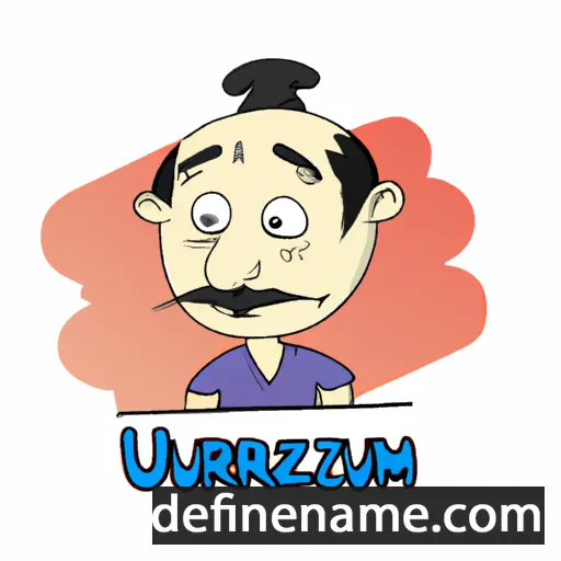 cartoon of the name Urmazd