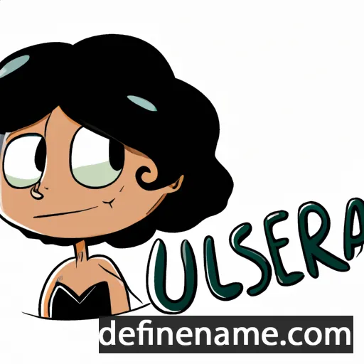 cartoon of the name Ursella