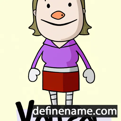 cartoon of the name Václava