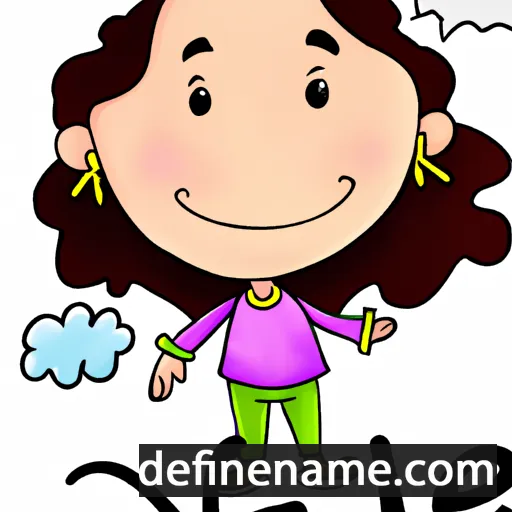 cartoon of the name Vale