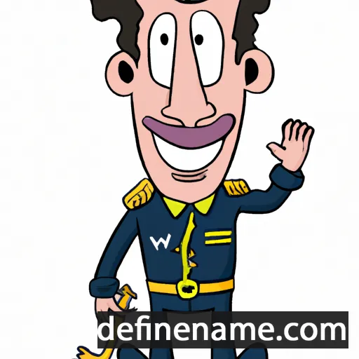 cartoon of the name Valère