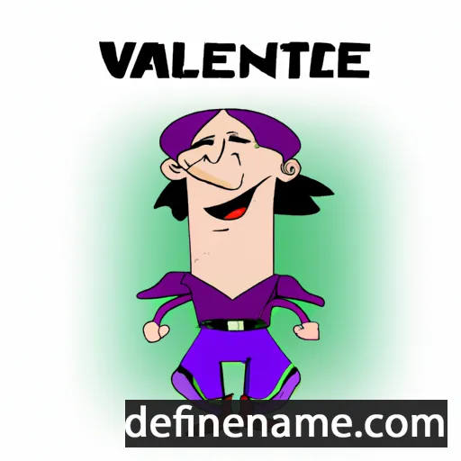 Valente cartoon