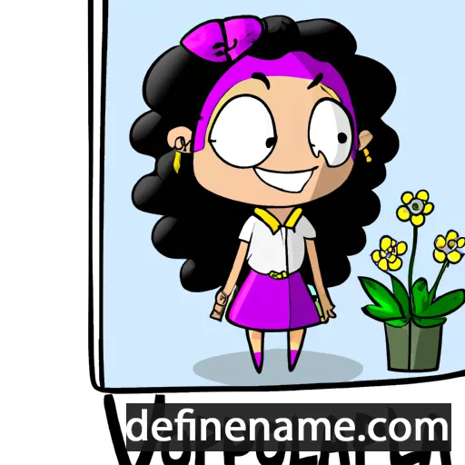 Valeriana cartoon